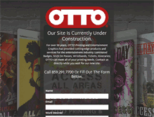 Tablet Screenshot of ottoprint.com
